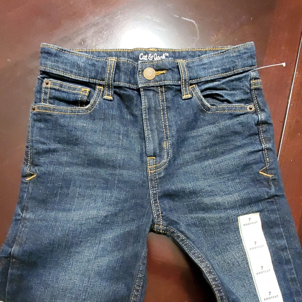 Boys Cat & Jack bootcut denim jeans